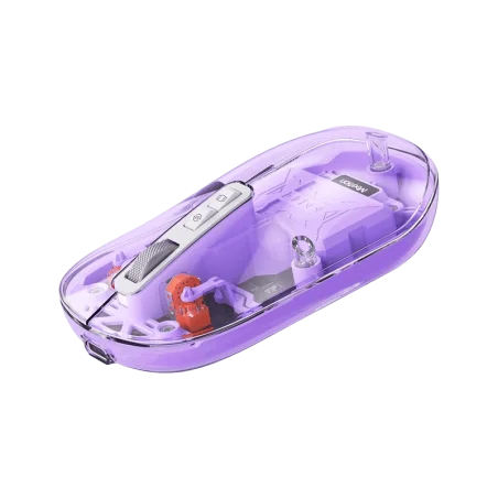 Souris sans fil rechargeable Meetion MT- BTM005 - Violet