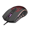 Souris gaming légère en nid d'abeille Meetion - GM015