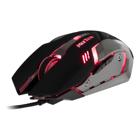 Souris gaming rétro-éclairage Meetion USB - M915 - Noir - Dimension: 135*73*42Mm