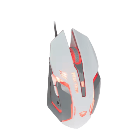 Souris gaming rétro-éclairage Meetion USB - M915 - Blanc - Dimension: 135*73*42Mm