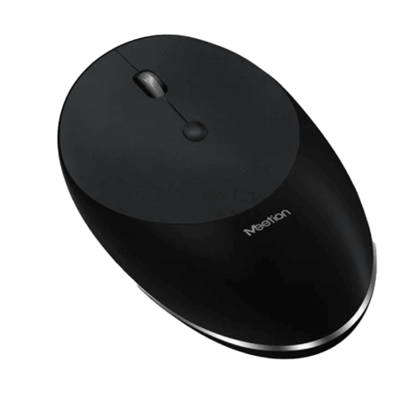 Souris Rechargeable Sans Fil Meetion -MT-R600 - Noir - Mode d'opération: Opto-électronique