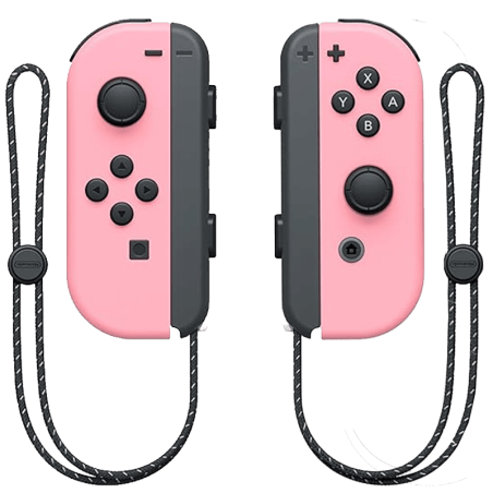 Joy-Con Rose – Design coloré et commandes intuitives