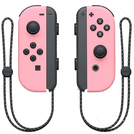 Joy-Con Rose – Design coloré et commandes intuitives