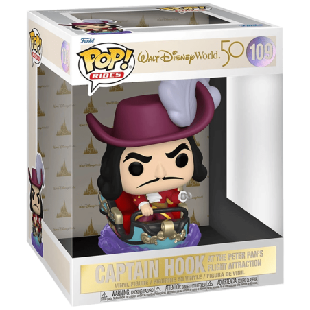 Captain Hook Funko Pop! Walt Disney World 50 109