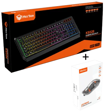 Pack clavier Meetion K9320 FR + Souris BTM005