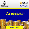 Carte Efootball Mobile - 550 Coins