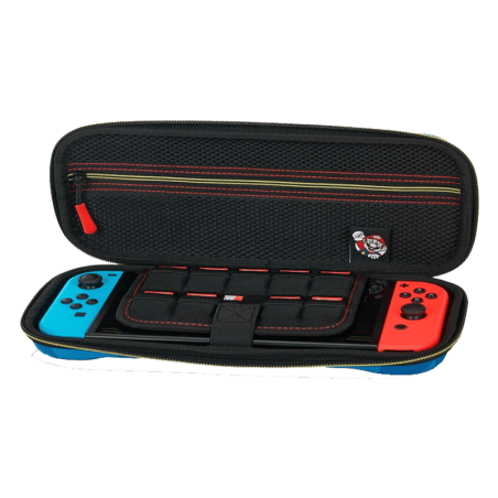 Sacoche de transport Super Mario avec rangement jeux et accessoires