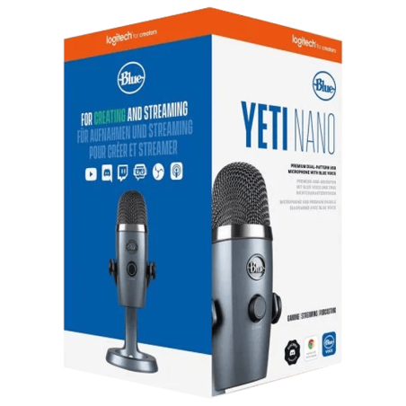 Microphone USB Yeti Nano de haute qualité