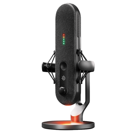Micro USB SteelSeries Alias pour streaming, podcasting et gaming