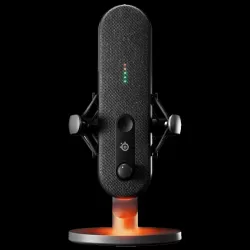 Microphone USB Gaming SteelSeries Alias avec réduction de bruit AI