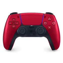 Manette PS5 DualSense Volcanic Red avec retour haptique et gâchettes adaptatives