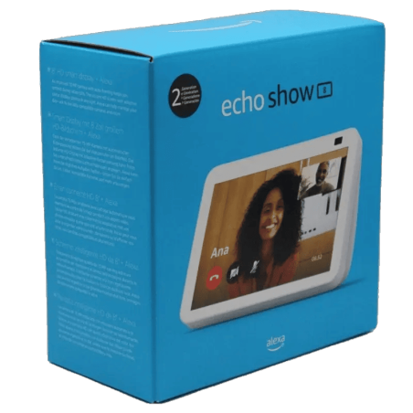 Appareil photo 13 MP et haut-parleur puissant de l’Echo Show 8