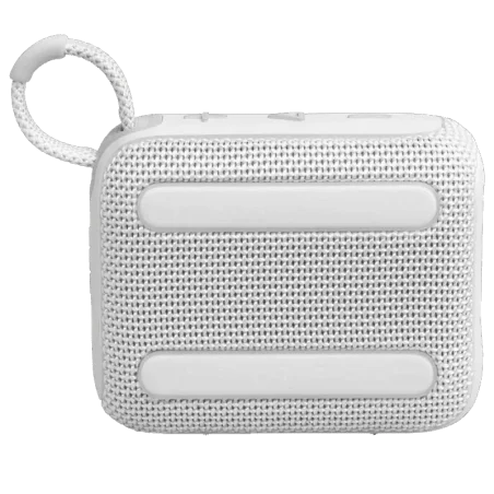 JBL Go 4 enceinte Bluetooth blanche au design élégant