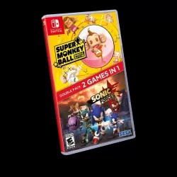 Pack double Sonic Forces + Super Monkey Ball: Banana Blitz HD - Jeux Switch