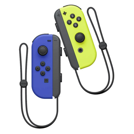 Joy Con : Paire de manettes - Bleu / Jaune pastel