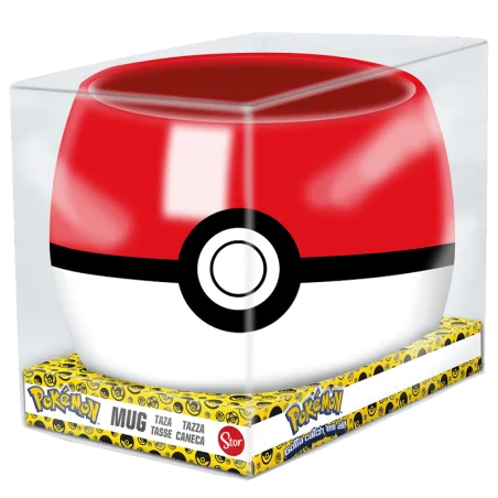mug 3D Pokémon Pokeball en céramique