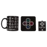Coffret Cadeau Playstation - sous-verre playstation carré triangle rond croix