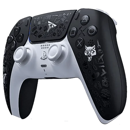 Manette PS5 DualSense The Last of Us édition limitée - vue de coté
