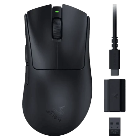 Souris Razer DeathAdder V3 HyperSpeed Sans Fil - Noir