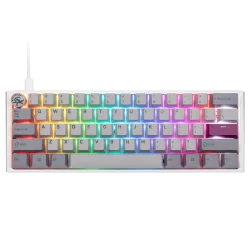 Clavier Ducky One 3 MINI Mist Grey vue de face