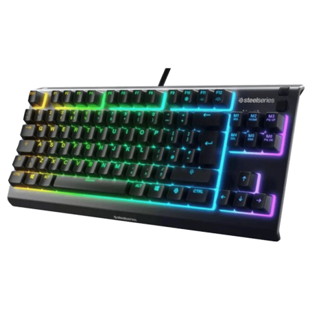 Clavier SteelSeries Apex 3 TKL Noir 80% -  Switch silencieux