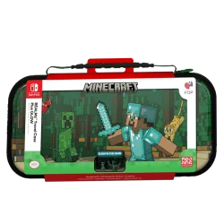 Sacoche Nintendo Switch - Minecraft Forest Battle