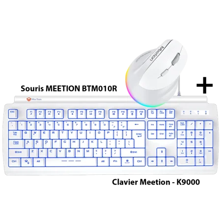 Pack clavier Meetion K9000 + Souris BTM010R