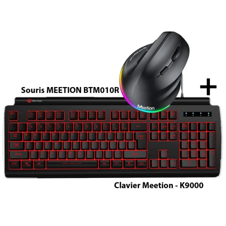 Pack clavier Meetion K9000 + Souris BTM010R