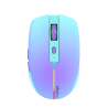 Souris Sans Fil 2,4 G et Bluetooth Meetion -BTM002- Bleu
