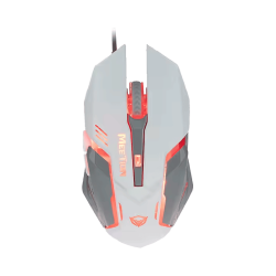 Souris gaming rétro-éclairage Meetion USB - M915 - Blanc