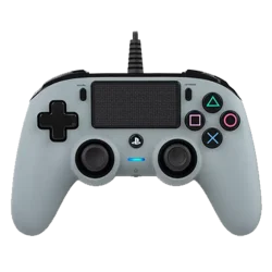Manette PS4 filaire Nacon Compacte bleue