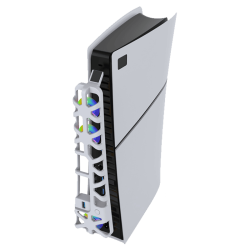 station refroidissement PS5 Slim avec trois ventilateurs