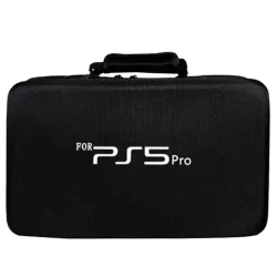 valise ps5 pro noire avec emplacements casque