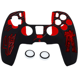 Protection en Silicone pour Manette PS5 - KIT Silicone - Transformers - Rouge