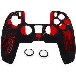 Protection en Silicone pour Manette PS5 - KIT Silicone - Transformers - Rouge