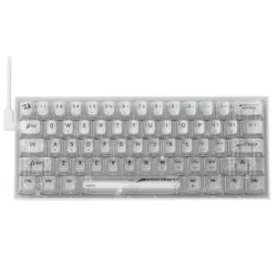 clavier redragon fizz k617 rgb transparent vue de face