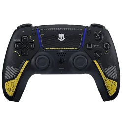 Manette PS5 DualSense HELLDIVERS 2 - Édition limitée avec retour haptique et gâchettes adaptatives