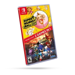 Pack double Sonic Forces + Super Monkey Ball: Banana Blitz HD - Jeux Switch