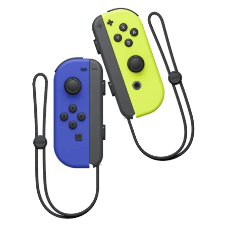 Joy Con : Paire de manettes - Bleu / Jaune pastel