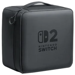 Pochette de transport tout-en-un Nintendo Switch 2 - Noir fermée