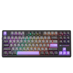 Clavier Magegee Light87 RGB Violet 80% - Switch Blue Whale