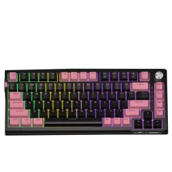 Clavier Magegee SKY81 RGB Rose  - Switch Blue Whale
