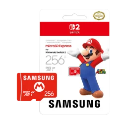 Carte mémoire microSD Samsung 256 Go - Nintendo Switch 2