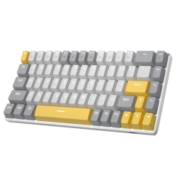 Clavier Magegee MK-Box RGB Gris et Blanc 65%