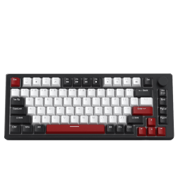 Clavier Magegee MK-Star75 RGB Noir et Blanc 75% - Switch Red