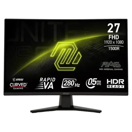 Ecran MSI MAG 276CXF CURVED 27" FHD VA 280Hz 0.5Ms