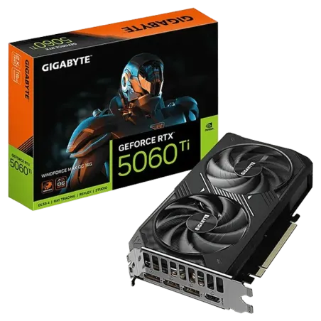 Carte graphique Gigabyte GeForce RTX 5060 Ti WINDFORCE MAX OC 16G