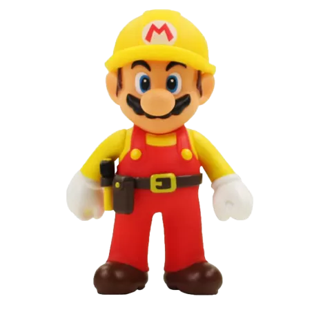 Figurine Super Mario Pompier  - 1