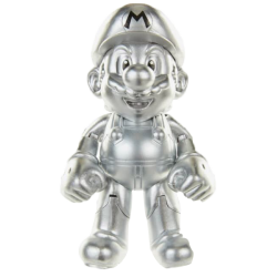 Figurine Super Mario Silver Géant - 1