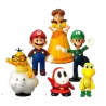 Lot de 6 Figurines Mario Bros  - 1